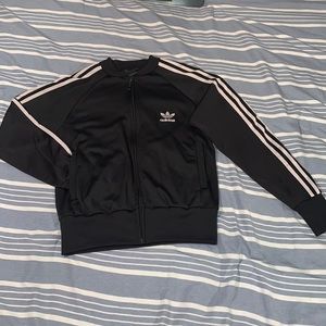 Black Adidas Zip Up